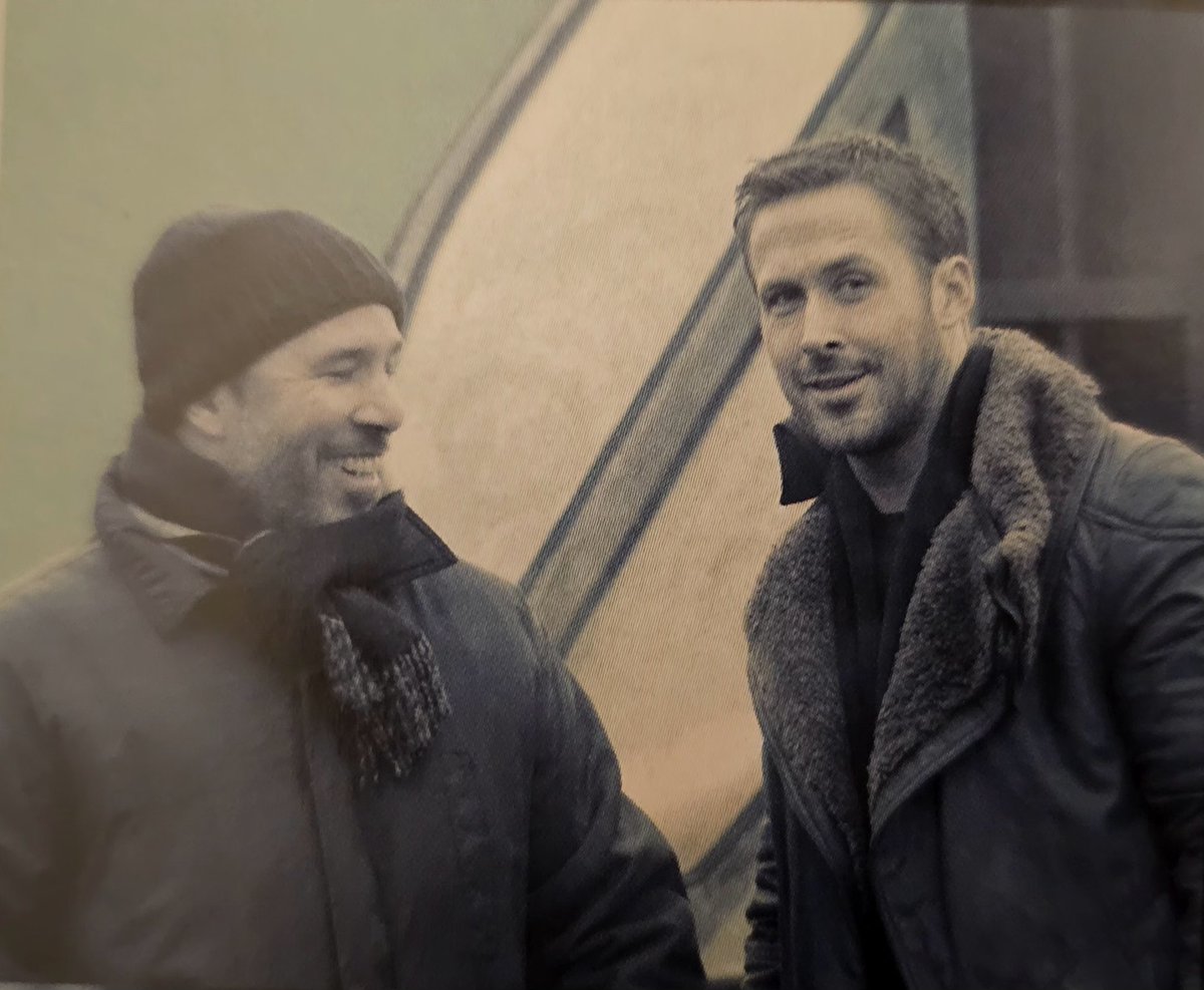 thekorbzeffect's tweet photo. Ryan in 'The Art and Soul of Bladerunner 2049 - Revised and Expanded Edition' book https://t.co/H3QoPZjMZ5