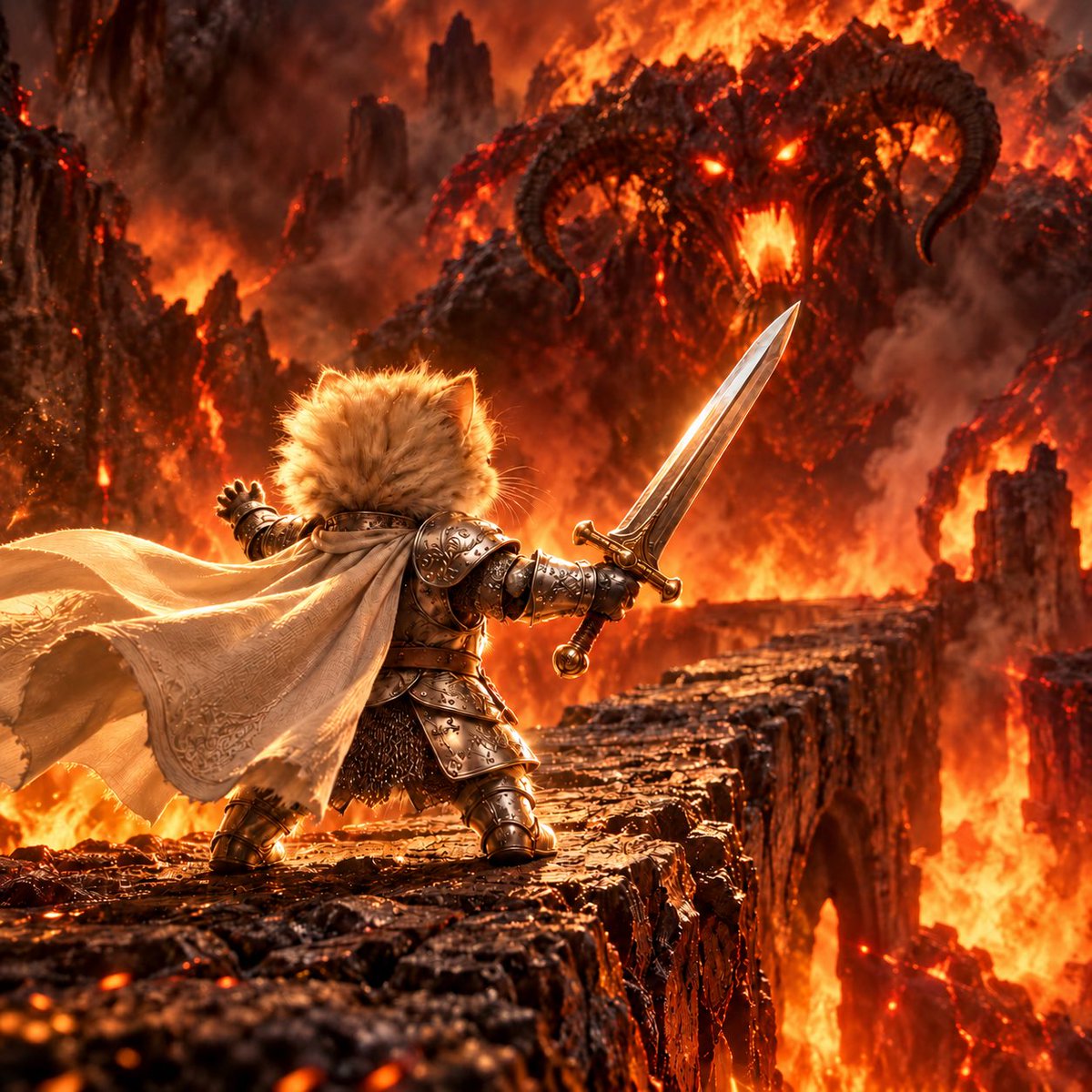 TheMemeHunterOG's tweet photo. When the vamps, the FUD, and the paper hands reached the bridge…

solana:5tCju6YNxHq5zrA6tGndr6F7TK42mpUFmeE31cSFpump said:
THOU SHALT NOT PASS. ⚔️🐱🔥

And the kingdom stood.

CA: 5tCju6YNxHq5zrA6tGndr6F7TK42mpUFmeE31cSFpump

#Solana #Swordcat https://t.co/NCZ3mnrzXj