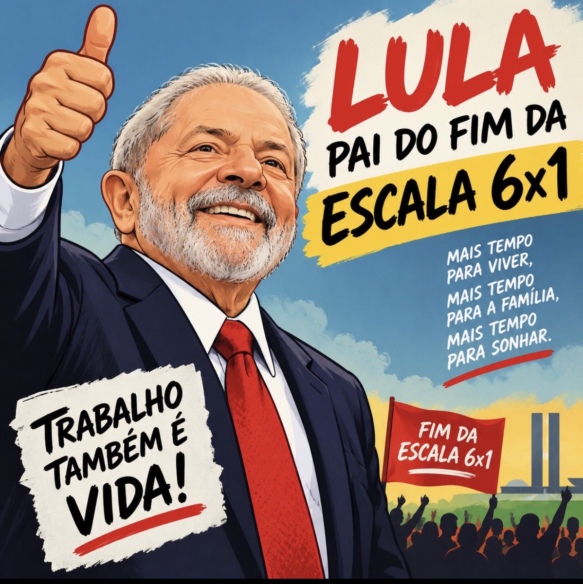is_multimarcas's tweet photo. Momento histórico 
#LulaPaiDoFimDa6x1 https://t.co/YmvJ3rBApD
