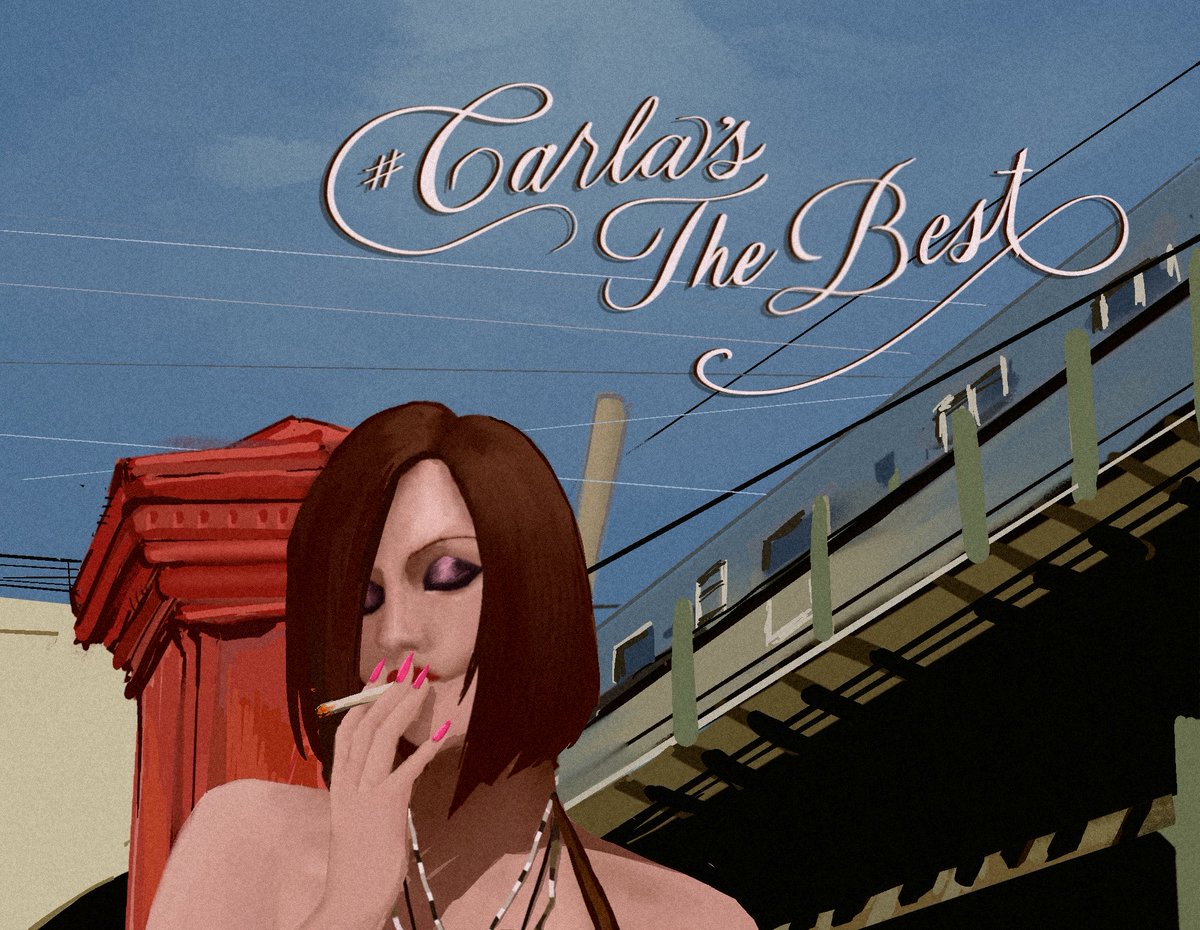 macereon's tweet photo. drew carla as the She’s the Best album cover 🐆💛
#CARLA #everythingscarla #nopixel @nutreotv https://t.co/50DIQ8FSi6