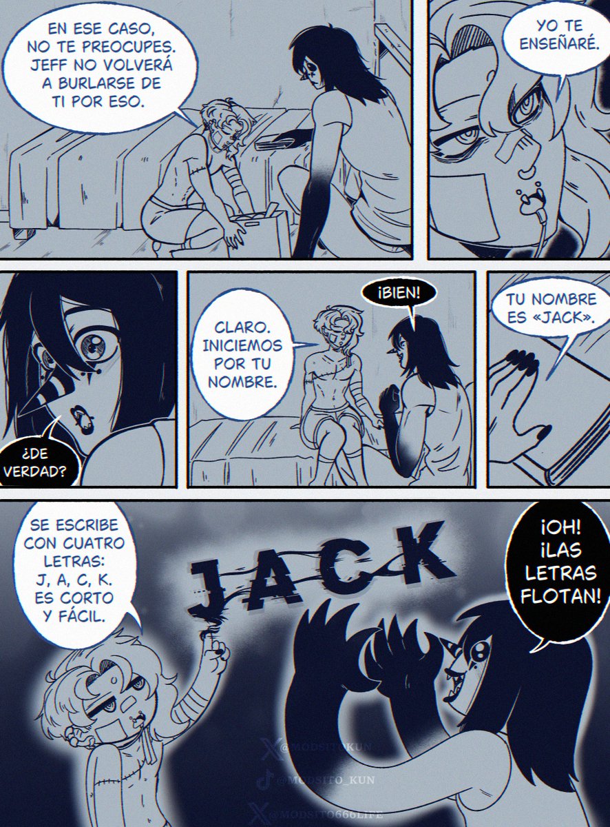 ModsitoKun's tweet photo. 🍬Laughing Jack Aprende a Leer y Escribir🍬
//Parte 1/3//
ESPAÑOL https://t.co/9PZZAkThBh