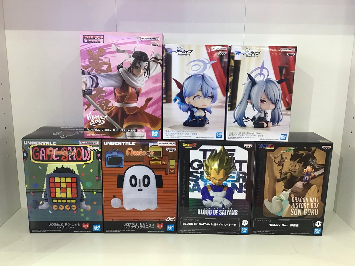 otakara_amuse's tweet photo. 本日入荷のイチオシ景品はコチラ‼️

本日もフィギュア入荷してます✨✨

ご来店お待ちしてます。

#お宝発見岡山店 https://t.co/nQ7ZDsOMcV