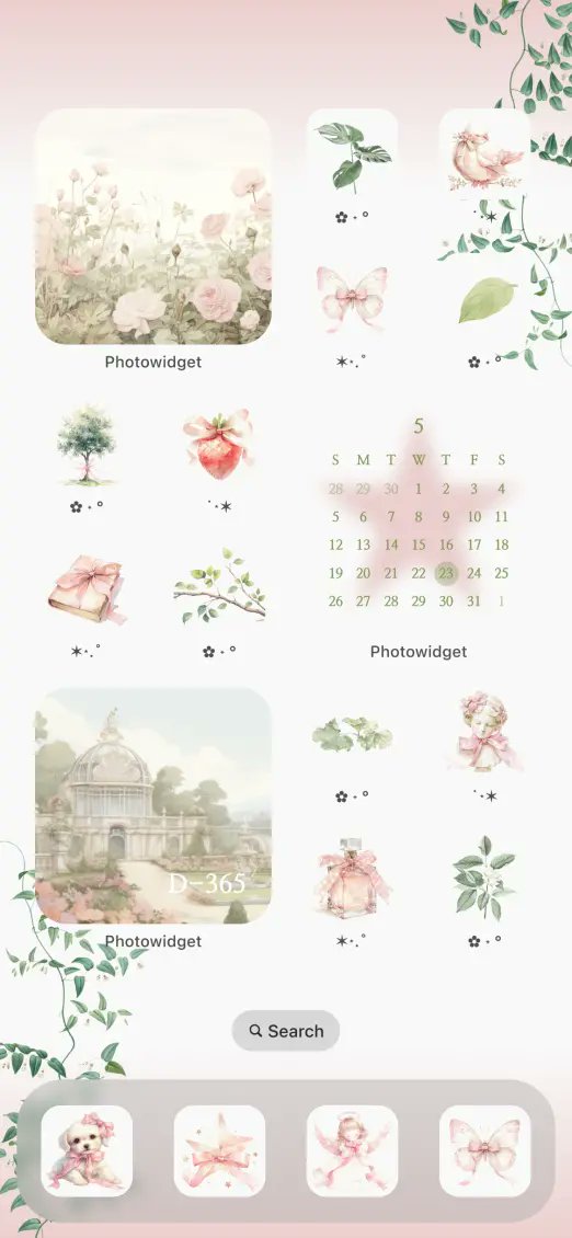photowidget_ios's tweet photo. π Pink Coquette Phone Pack π
Lovely pink-tinted ballet-vibe and fairytale themes
Save this for your next setup
Wallpapers, widgets & icon packs are all on #PhotoWidget !
#PhoneSetup #coquette #wallpaper #homescreen #λ°°κ²½νλ©΄ #ε£η΄ https://t.co/2VTQeBajY3