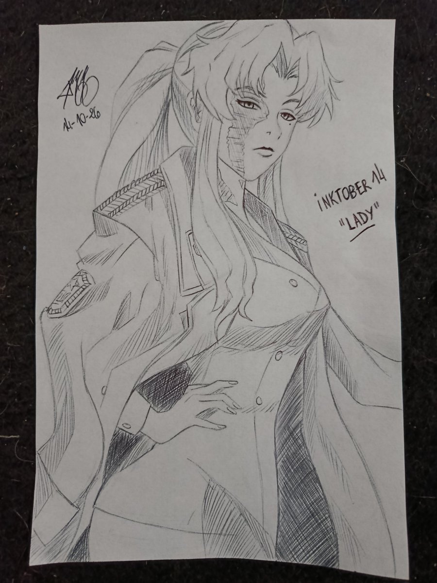 PabRaccoon's tweet photo. INKTOBER 14!
#inktoberday14 
#inktober 
#inktoberlady 
#blacklagoon 
#balalaika https://t.co/owJ8PTLtDE
