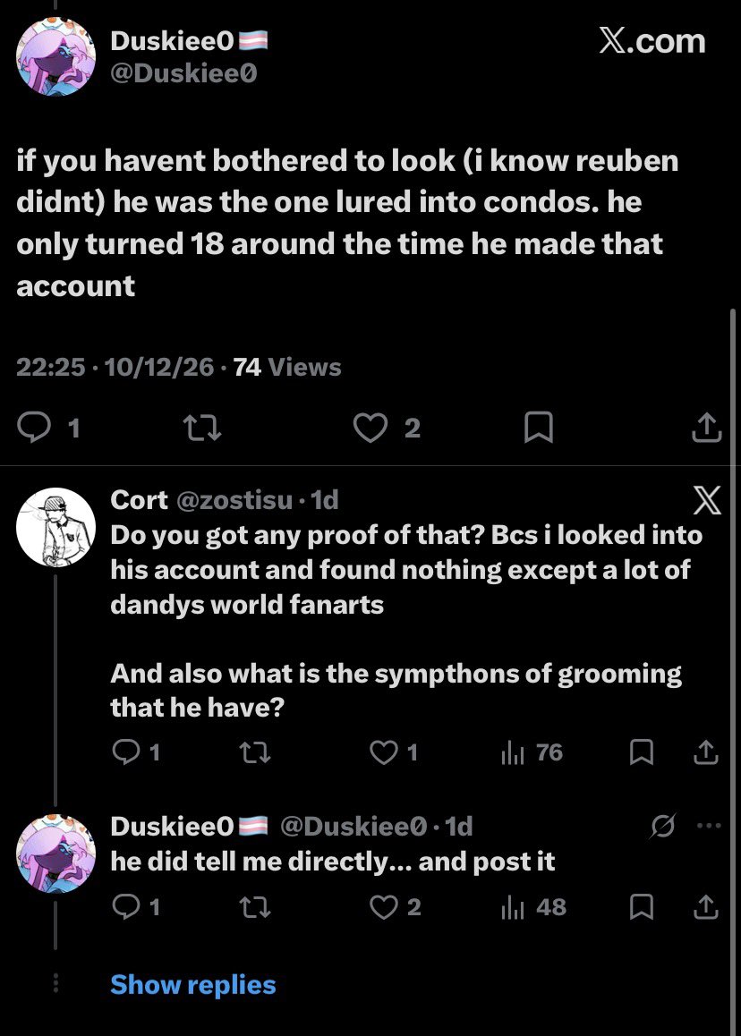 yourwurstnme's tweet photo. @Duskiee0 Ay bitch, is this about that “14 year old??” You a lying bitch 😂🙏💔 https://t.co/PutwigtjS2