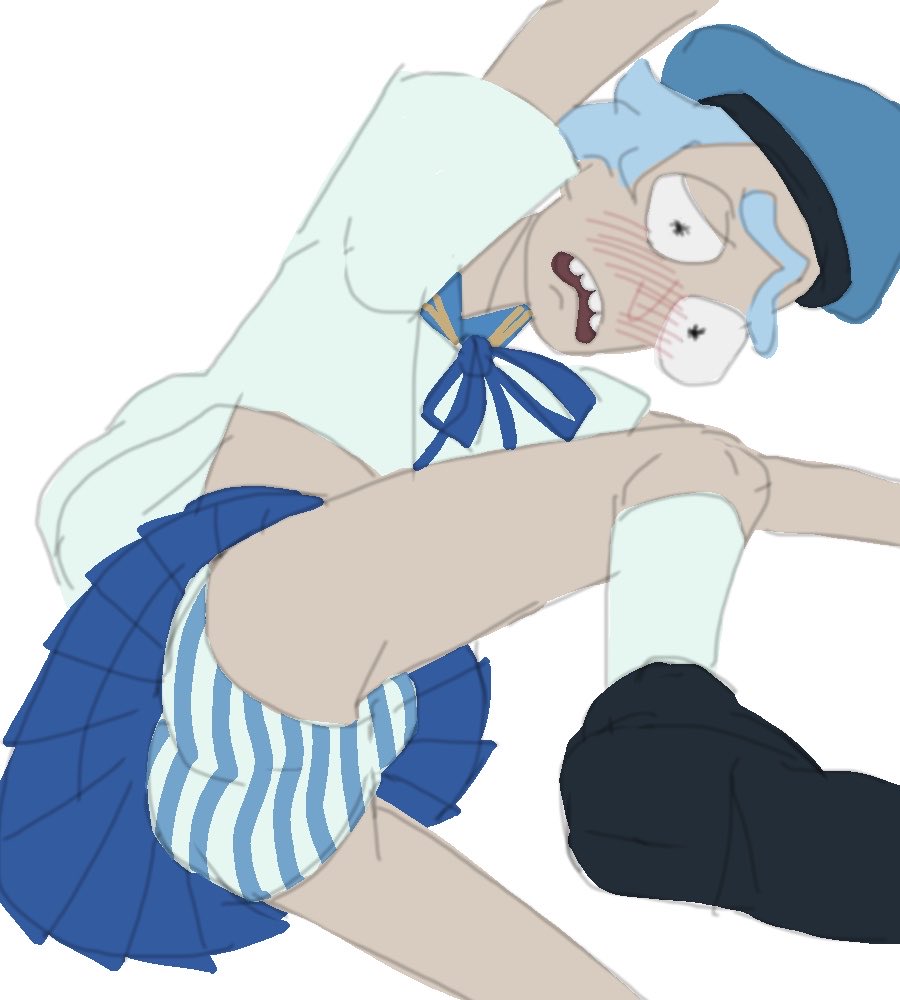 morrtyfier's tweet photo. Cute Sailor Ricks for @nervousbasemnt 🧡 ٩( ᐛ )و https://t.co/xdyNyebWYh