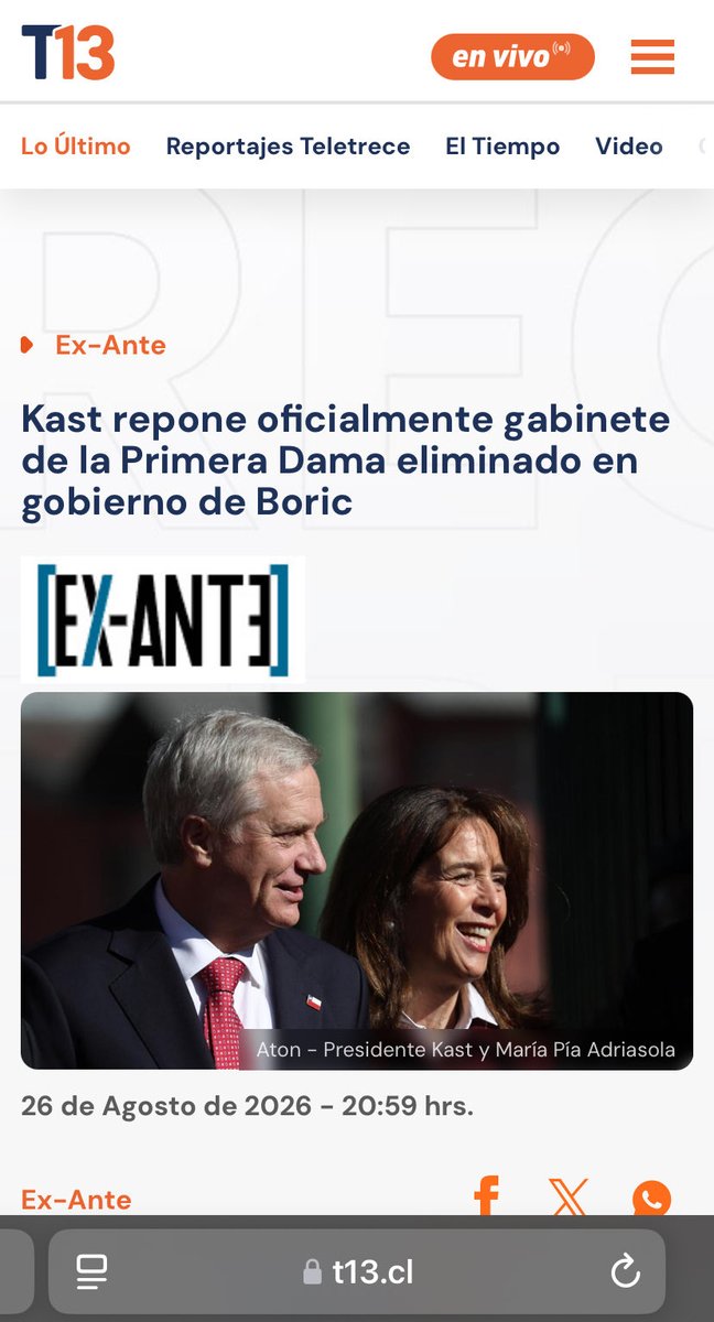 0ElvisTek0's tweet photo. @dw_espanol por hablar de recortes  mientras que a su mujer le activo lo de que sea mantenida del estado y entregarle en bandeja tierras raras a eeuu, por esto votaron los ignørantes que se informan con bot  en chile 💀 https://t.co/yz2jLctnqX