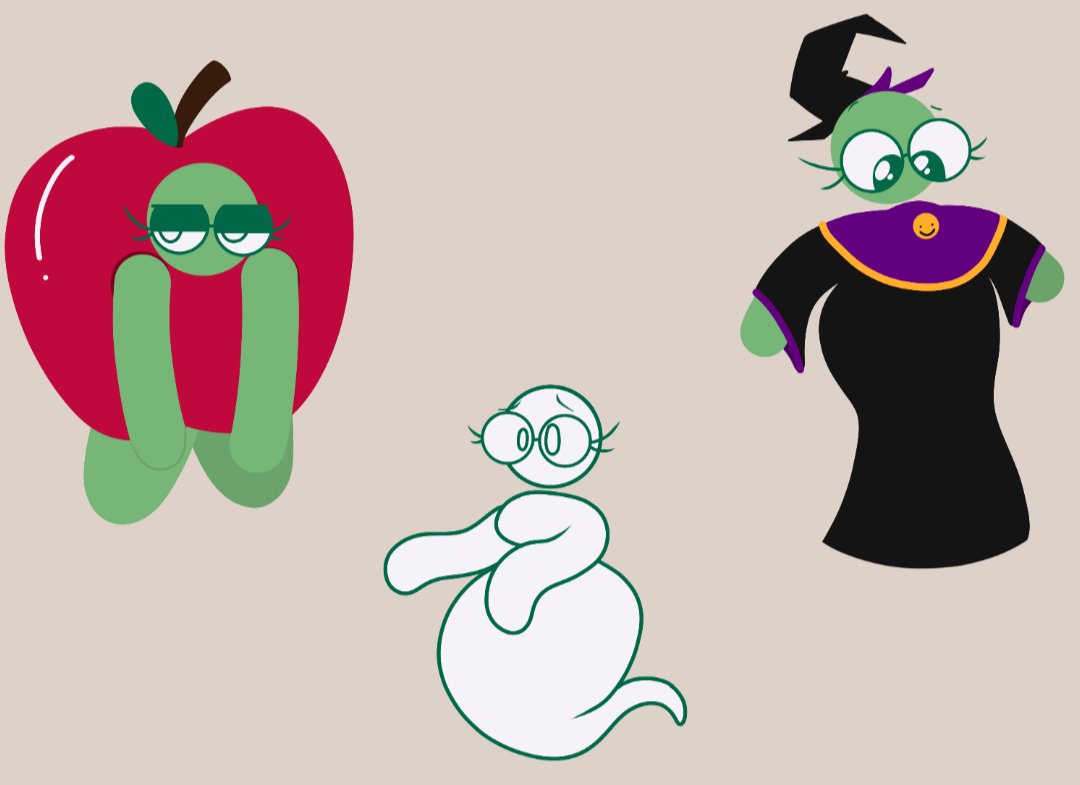 ThatMrPoeFellow's tweet photo. Pear's spooky season costume choices...
We'll see later what she chooses- https://t.co/bQKG08qmsi
