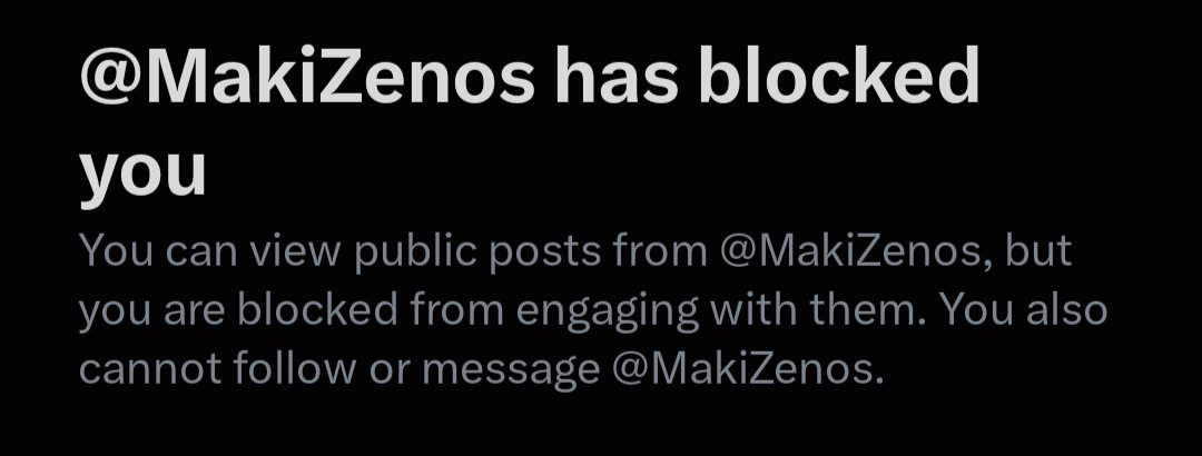 Blazewolfae's tweet photo. What did I do?
I've only ever liked her post and the few times I did comment, I was respectful and cordial.
I'm so confused? https://t.co/hZXFyGG9US