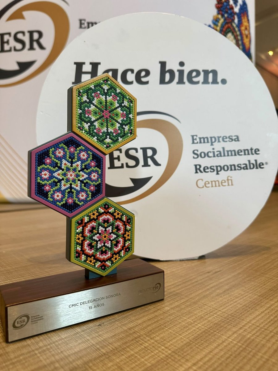 cmicsonora's tweet photo. 🏆 ¡15 años consecutivos promoviendo la Responsabilidad Social Empresarial!

🌱 CMIC Sonora reafirma su compromiso con una industria de la construcción ética, responsable y sostenible.

@FESAC 
@Cemefi https://t.co/VpQlwniBk3