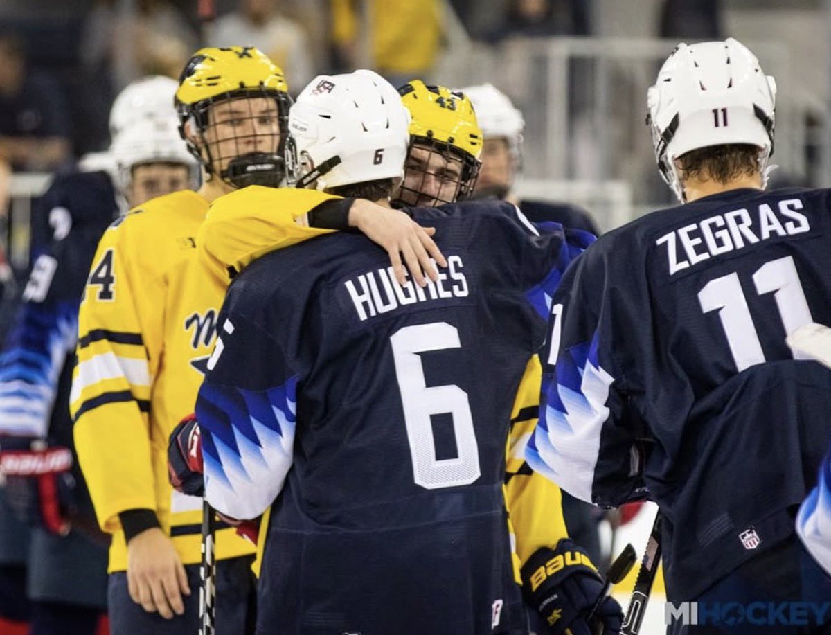 hughessdaily's tweet photo. 📷|” Happy bday Q, so proud of you and thankful to have you as my big bro. Love ya bro #nothinJ #alltime.” - Jack Hughes via Instagram. ( 8 years ago today // October 14th , 2018 ) #jackhughes #quinnhughes #lukehughes https://t.co/h7RXID0Rwd
