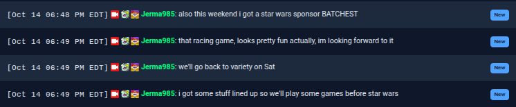 dukes55710's tweet photo. #jermatwt #jermaupdate
OOOOO, Jerma is doing a Sponsored Stream for that Star Wars game. https://t.co/34jZEGsKCM