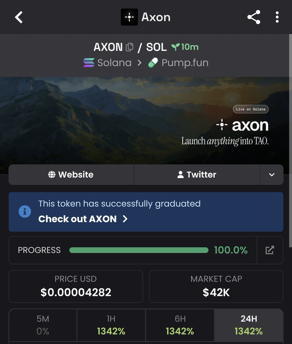 SolanaMemecoin2's tweet photo. 5x up on $axon

BpEsbKoYRpZna3wvajx2q5ZxojVkyvjPXvJa2y1Spump https://t.co/OVF2gwsv1N