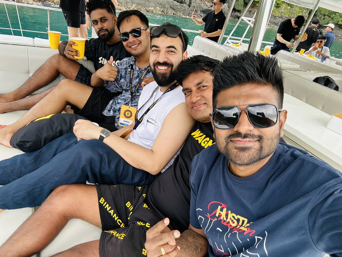 CeylonBlock's tweet photo. Absolute top-tier squad goals on the water! 🛥️🔥 Making unforgettable memories and building the future together at Binance Campus Asia. 🚀💛

#Binance #CampusAsia #BinanceAffiliate #CryptoCommunity 

@cz_binance  @binance  @heyibinance  @BinanceDesi https://t.co/XOmEscGpRi