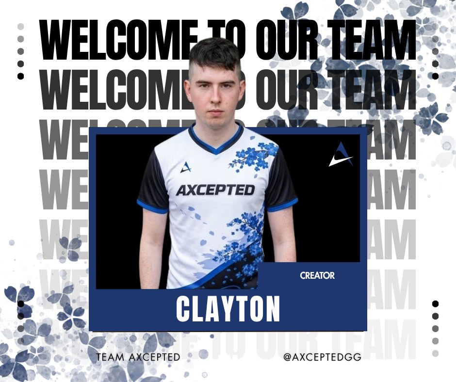 AXCEPTEDGG's tweet photo. Welcome our newest recruit!

@Clayton7ujt 

#axcepted #team #Community

@_BubblesBoom_
@RealWilzy
@Moonstonesakura
@scousecarrie
@SoarDogg
@Lozzy_boz96
@Ama200x 
@KayPlayz05 https://t.co/Ft65OMDzRF
