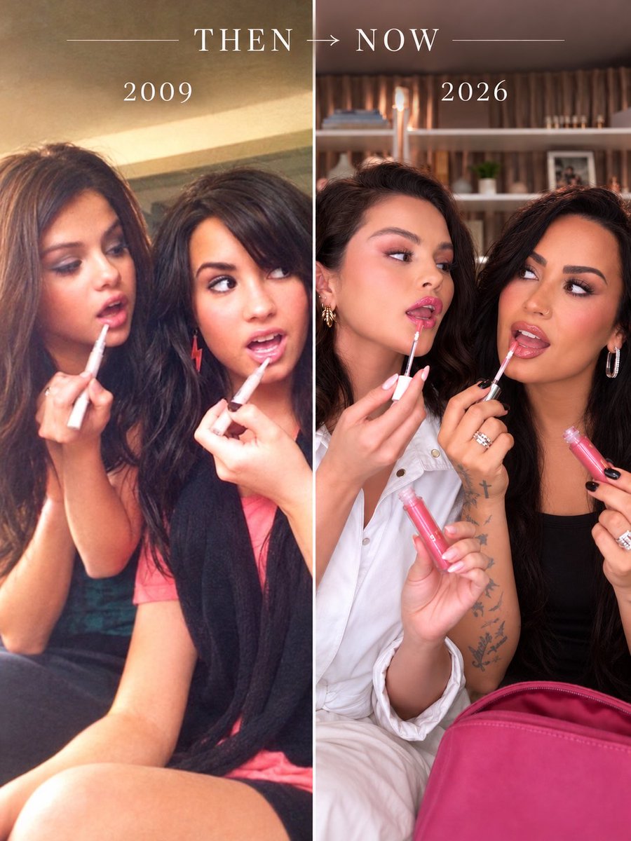 chb82022's tweet photo. #Selenagomez #rarebeauty #demilovato #2009 #2026 @rarebeauty @SGchartupdate @selenagomez @ddlovato https://t.co/LQNxtXHCah