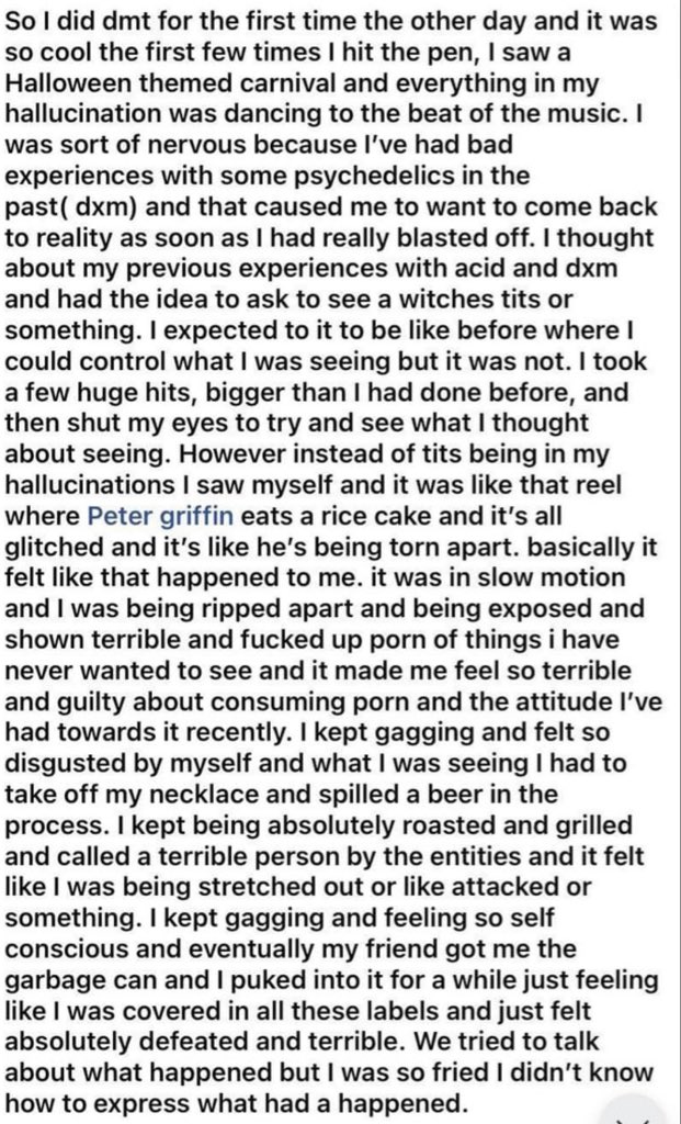 Eternally_Jaded's tweet photo. Porn addict has an epiphany while on psychedelics https://t.co/dlYzNpdRID