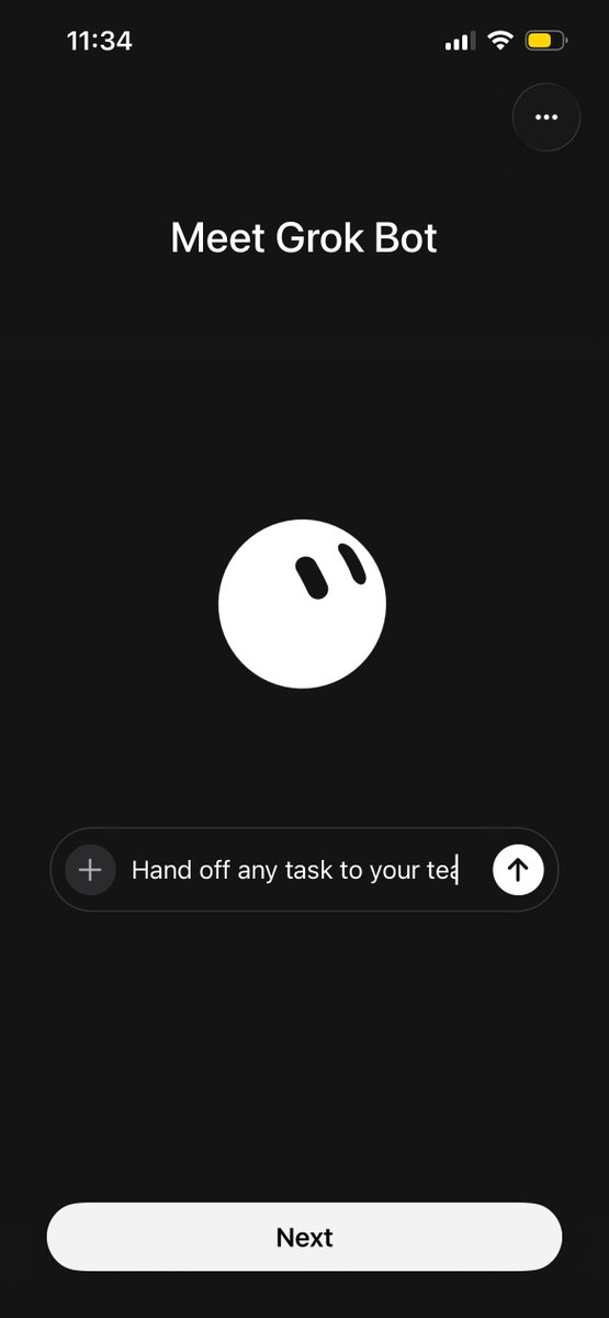 himanshu_v92's tweet photo. I set up an AI agent today and it was writing my social posts within the hour. With Hermes, setup took me days.

Grok Bot:
- When it needed an API key, it opened a secure popup. The key never went in the chat.
- Stupidly fast replies.
- Reads 𝕏 out of the box, included in my plan.
- 4 Gmail accounts connected in minutes.
- I sent it 5 screenshots and asked it to blur anything personal. Done in about a minute. By hand that would have taken me ages.

Now I bookmark a post, it sends me a take in my voice, I tweak it, and the drafts are ready to go.

The catch: I can't pick the model or bring my OpenAI/Anthropic sign-in when I run out of usage.