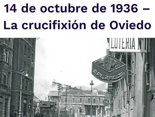CCivicaCatalana's tweet photo. Hoy hace 90 años milicianos republicanos secuestraron a un chico católico de 29 años de Oviedo, Manuel del Rey

Llamaron a su madre para que viese cómo lo torturaban y mataban.

Ante ella, le arrancaron ojos y lengua y lo clavaron a una cruz

#MemoriaHistórica que no verás en TVE https://t.co/skQAHbFait