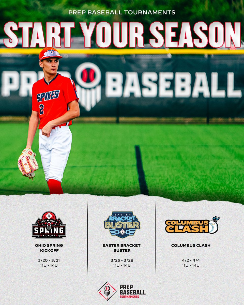 PrepBaseballOH's tweet photo. Our 2027 schedule is now LIVE for Jennings Sports Park 💥

Maximize your exposure with Prep Baseball Tournaments ‼️

Scouting Notes, Velos, All Tournament Teams, and UNRIVALED Social Coverage 📝

Get registered early ~  https://t.co/CmDyByIQOZ

@PBTourney | @prepbaseball | #BeSeen