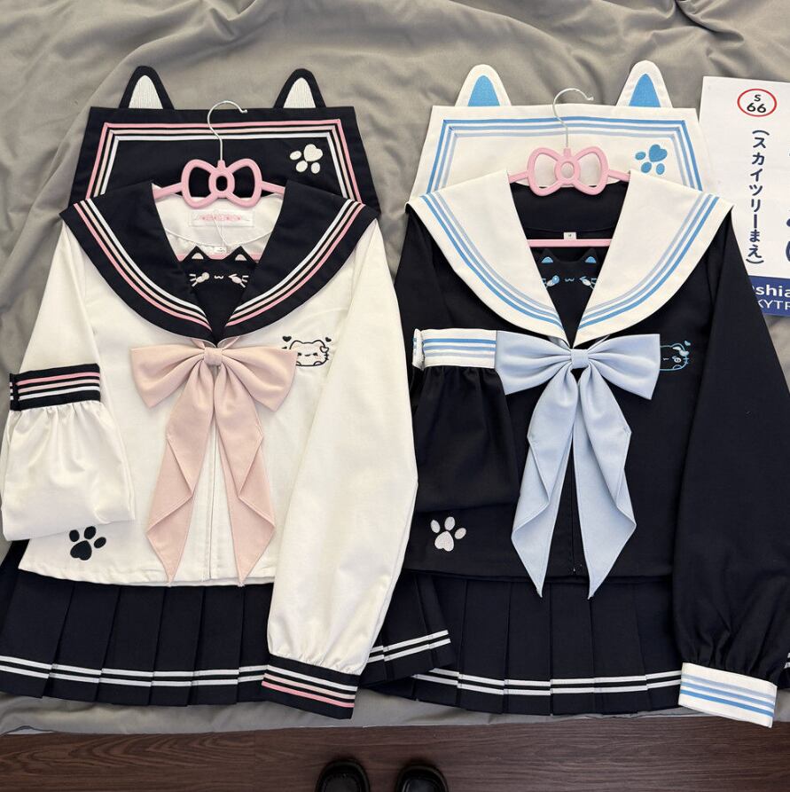 yumekawa_girl77's tweet photo. 全２カラー　ねこねこセーラー服💖 https://t.co/6mwePcnV3U
