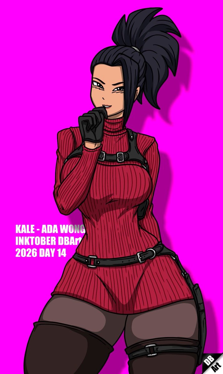 sfw_db's tweet photo. DBArt Inktober - Day 14
❤️Kale x Ada Wong❤️
#Kale #AdaWong #Ada #ResidentEvil #Keru https://t.co/uDAz431ULk
