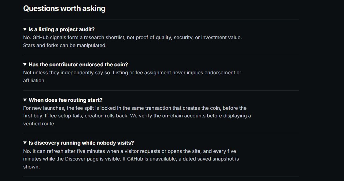 Boot_pad's tweet photo. Transparency matters.

We're not just building another GitHub launchpad.

We're bringing verified on-chain fee routing, clear project attribution, and transparent discovery to Solana.

No hidden promises. No fake endorsements.

Real projects. Real builders. Verifiable transactions.

Trust is built through transparency.