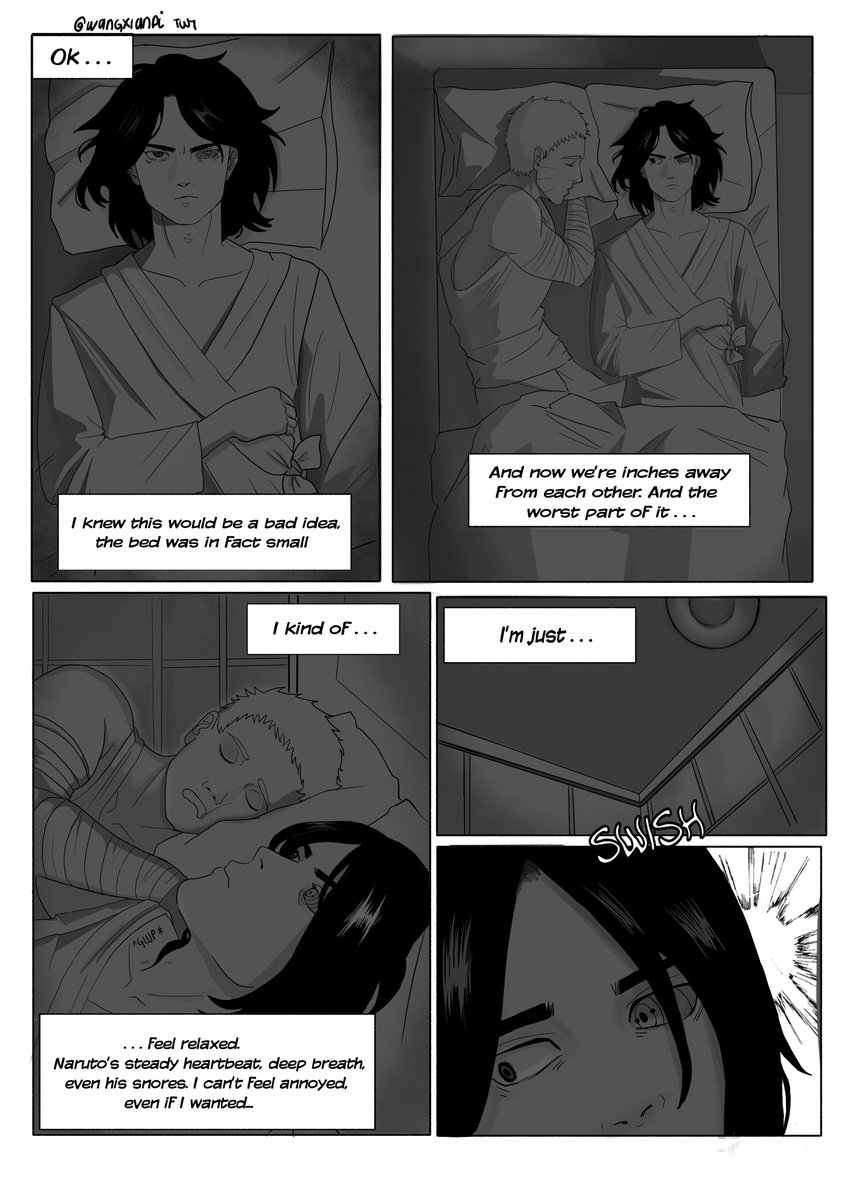 wangxianpi's tweet photo. there's only one bed (4/??)
ITS WENDNESDAY AND MORE OF TORMENTING SASUKE, naruto cant give him a break
#narusasu #snsmonth https://t.co/0pKmjta0ve