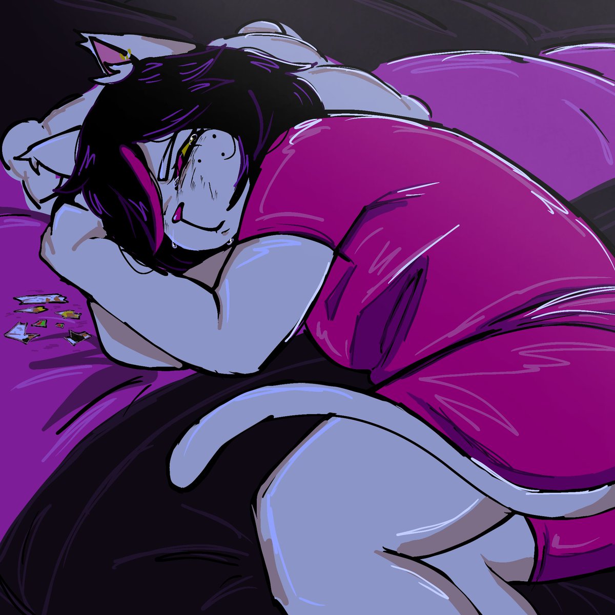 OnCrackNugget's tweet photo. chapter 5 ending 😢
#catti #deltarune https://t.co/VcbBKaNOZ6