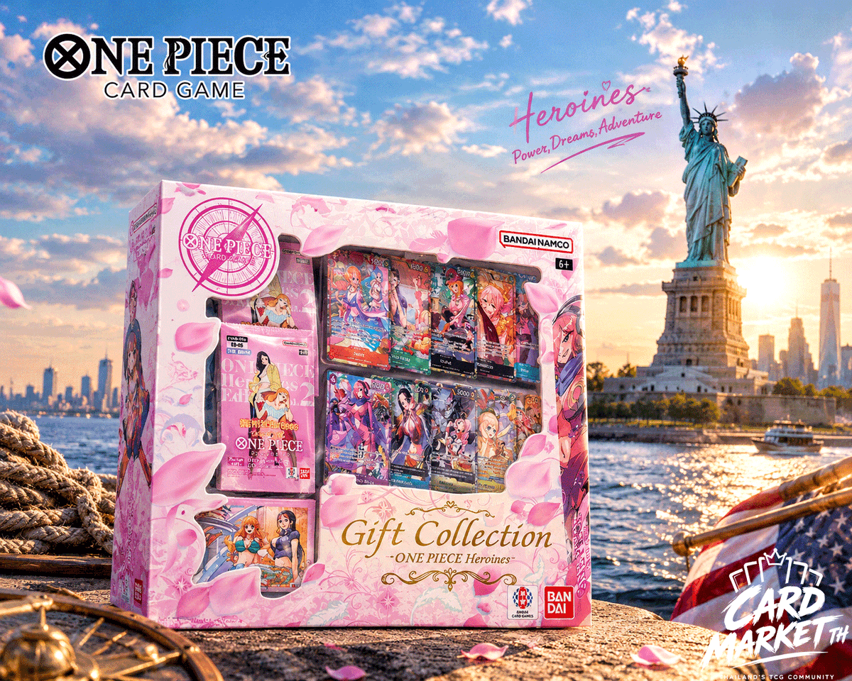 kaka365586's tweet photo. 🚨 Ayo, One Piece fans! สาวกโอตาคุเตรียมกรี๊ดดด 🇺🇸🔥

⏰ เจอกันคืนนี้ 6 PM PT / 9 PM ET

📦: Booster Pack EB-05 (2 ซอง) + ซองใส่การ์ด 70 ใบ + Promo Card จุกๆ 10 แบบ 

💸 ราคาป้าย $44.99 (~1,500 บ)🏃💨

#OnePieceCardGame #OPTCG #OnePieceHeroines #TCG #CardMarketTH #LENNCARD https://t.co/ALkanQ4CDh