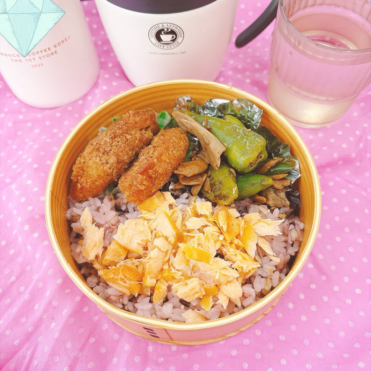miidietdiary's tweet photo. #今日のお弁当
昨日で半年間ダイエット終了しました‼️
トータルで24キロ。マンジャロ開始から20キロ痩せることができました。
今日から趣味のお弁当作り再開します🎶
太らないよう気をつけなきゃ🤭

#わっぱ弁当 #マンジャロ #ダイエット https://t.co/totlEWkNR0