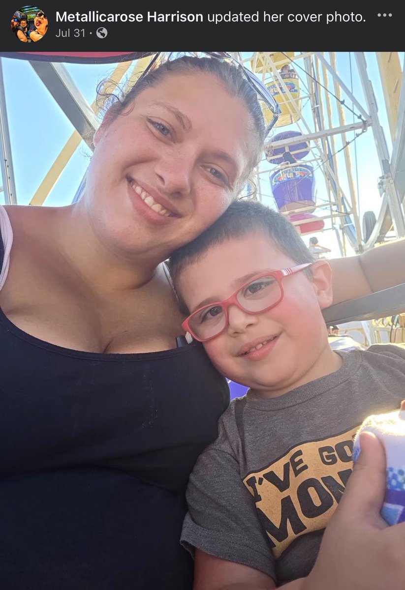 901Lulu's tweet photo. Great Wolf Lodge Update-

The more we learn about the Harrison family’s final weeks, the more questions this case brings. 

Metallica Rose Harrison (27) is accused of stabbing her husband, Charles Harrison, and their 3-year-old son, Tristan, to death inside their room at Great Wolf Lodge in Pennsylvania on October 12. 

Now we are learning what was happening BEFORE the murders. Let me try to break it all down somehow. 

The Money:

According to Metallica’s stepmother, April Thetga, the family had tapped into Charles’s 401(k) retirement savings to pay for their extended stay at the resort and other expenses, including a planned kitchen remodel. 🫣

Thetga reportedly found the decision unusual but said relatives didn’t realize anything was wrong.

It’s unclear how much money was taken or whether it was a withdrawal or loan.

The Family Home:

Investigators discovered that electricity had been shut off at the family’s Towanda residence.

A local lawn care company also reported not seeing the family for approximately a month.

The Harrisons checked into Great Wolf Lodge on September 21, extended their reservation on October 5, and were scheduled to check out October 13.

Were they staying at the resort because their home had no electricity? That hasn’t been confirmed, but it’s certainly a question worth asking. 

Final Night:

According to the criminal complaint, surveillance footage showed Metallica and Charles visiting the resort’s arcade together late Sunday evening.

They returned to their room at approximately 11:22pm. Investigators documented no further door activity afterward.

The following afternoon, Metallica called 911.

She allegedly told dispatchers that her husband and son were already dead and said she needed help dying. 🤨

Police found Charles and Tristan deceased on separate mattresses on the floor. Charles had multiple apparent stab wounds to his chest. Tristan had one.

Investigators recovered two knives and several bottles of medication from the room.

What The Family Says:

The family had a video call with relatives the day before the killings, and nothing appeared obviously wrong.

Relatives have described Charles as a loving husband and father.

Now they’re trying to understand how a family getaway ended in such an unimaginable tragedy.

There are still so many unanswered questions.

Why was the electricity disconnected? What was the family’s financial situation? What was supposed to happen when they checked out on October 13?

And most importantly, what happened inside that room?

Investigators have not established a motive.

Charles and little Tristan deserved to come home. Instead, their family is left searching for answers. 💔

Sources: PennLive, 28/22 News, PCA 
Picture: Metallica Harrison Facebook
