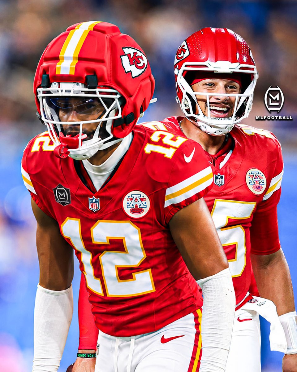 MLFootball's tweet photo. SHOULD THE KANSAS CITY #CHIEFS TRADE FOR #SAINTS SUPERSTAR WIDE RECEIVER CHRIS OLAVE?

Kansas City has been searching for a legitimate #1 wide receiver for years, and Olave would give Patrick Mahomes an elite weapon in the passing game.

Olave and Rashee Rice would be deadly.

👀 https://t.co/dxa7VQbKeJ