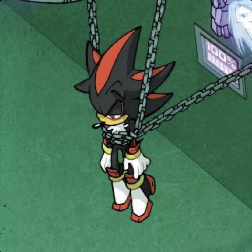 SiX_TheWolf's tweet photo. They always use him, like a tool in these comics, and it’s really starting to piss me off. 

If you don’t want to write him, as HE IS. Why tf is he there. It’s messed up for Shadow. This keeps happening. He doesn’t deserve this shit. https://t.co/pQgVFrHbjf