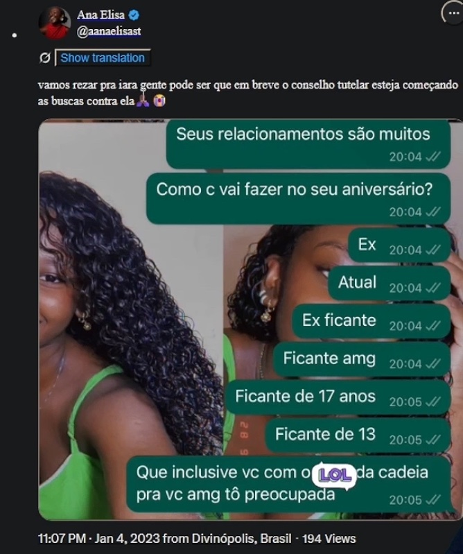 Babidi_do_drip's tweet photo. @AkkoY09 @Core__Core Primeiro que eu não disse pra ele votar na porra do Flávio, apenas que votar no PT é incoerente com o que ele fala, além disso esse tipo de merda existe em todo canto, a coordenadora de campanha do Lula literalmente tem envolvimento com esse tipo de coisa também, Nulo é melhor. https://t.co/8NfvYSZYgn