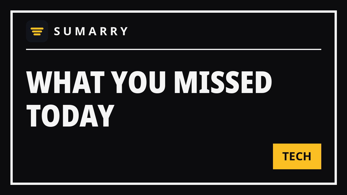 SumarryHQ's tweet photo. 🌙 What you missed today:
Eight states sued OpenAI. Google's Gemini 4 Argon went global. An OpenAI engineer was arrested.
The AI race's wildest Wednesday, in 60 seconds. 🧵 https://t.co/5ZheULnv9Z