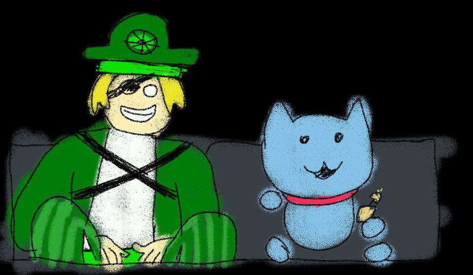 SaturnFabFox's tweet photo. Aye drew this. Don't ask me why. https://t.co/L2DZH4azEG