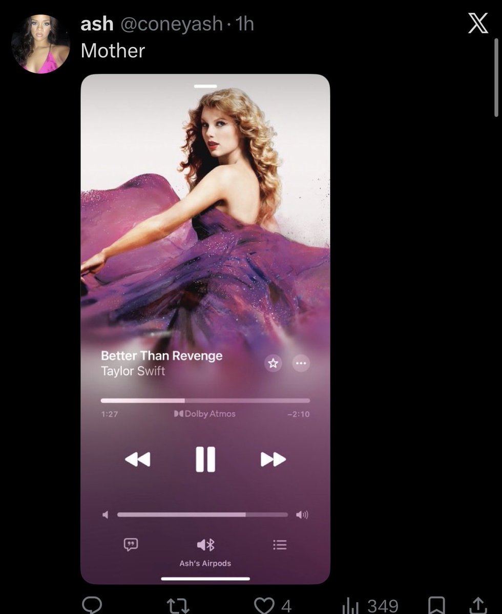 SilverHeat6930's tweet photo. @coneyash Coming from a swiftie gurl you have better issues to focus on like that dumb fuck travis 🥴😭 https://t.co/qiBfukEHZz