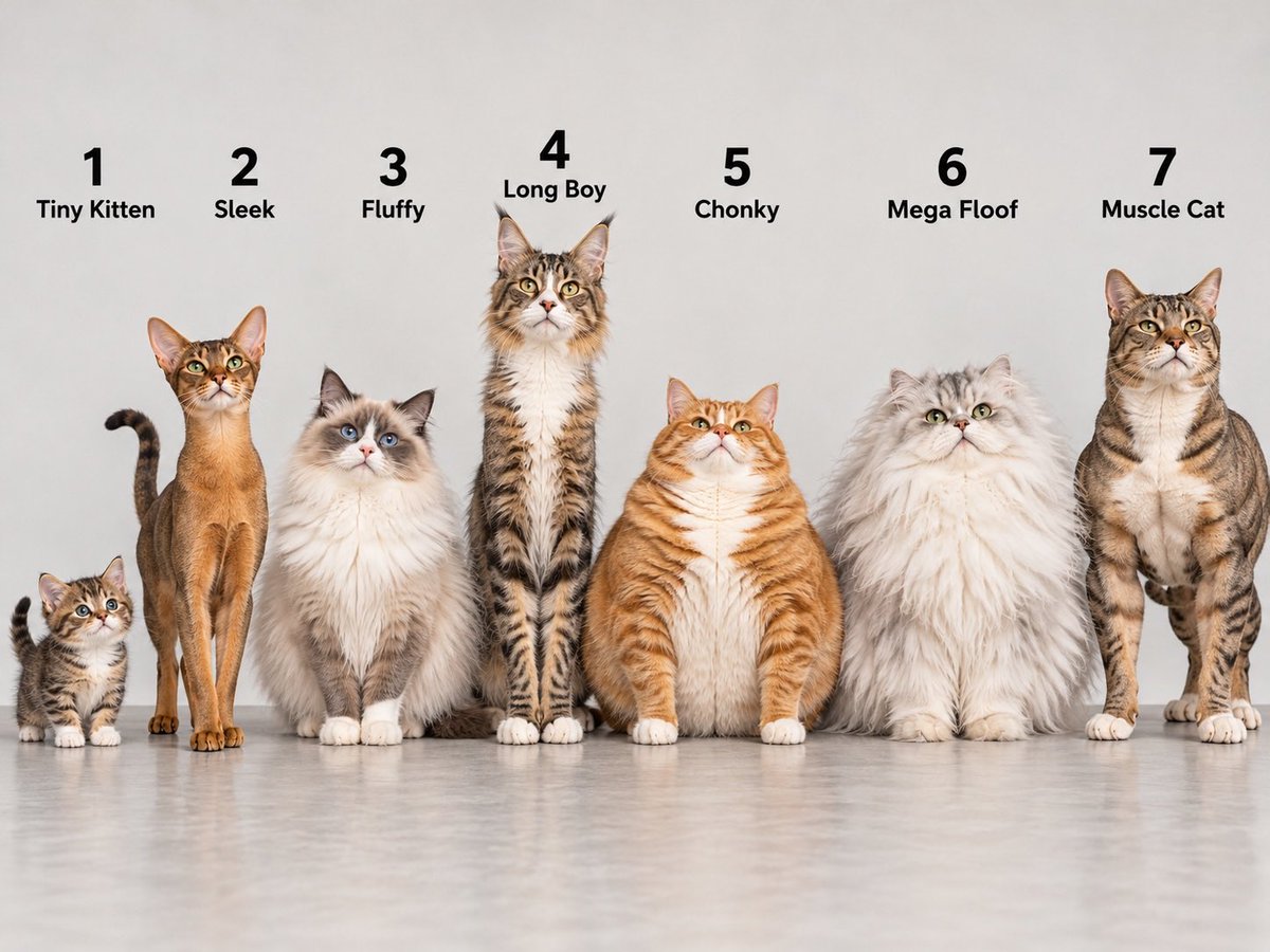 TheCantonCat's tweet photo. What’s your type? Meow!😻 https://t.co/LfRsVX6IBG