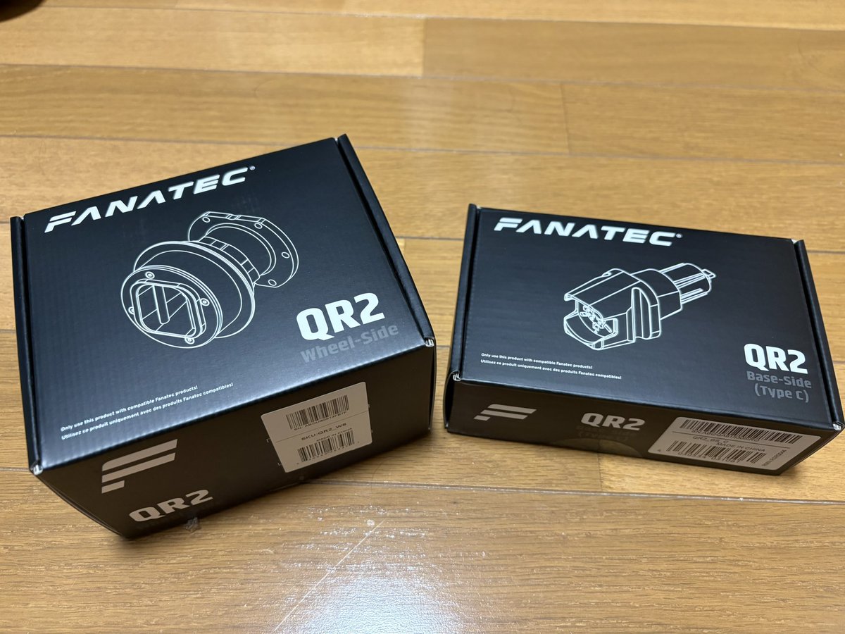 Takadon012's tweet photo. はじめまして、QR2さん
今日の夜試すぞ！
#ZENKAIRACING 
#FANATEC 
#QR2 https://t.co/RI4zlErB4E