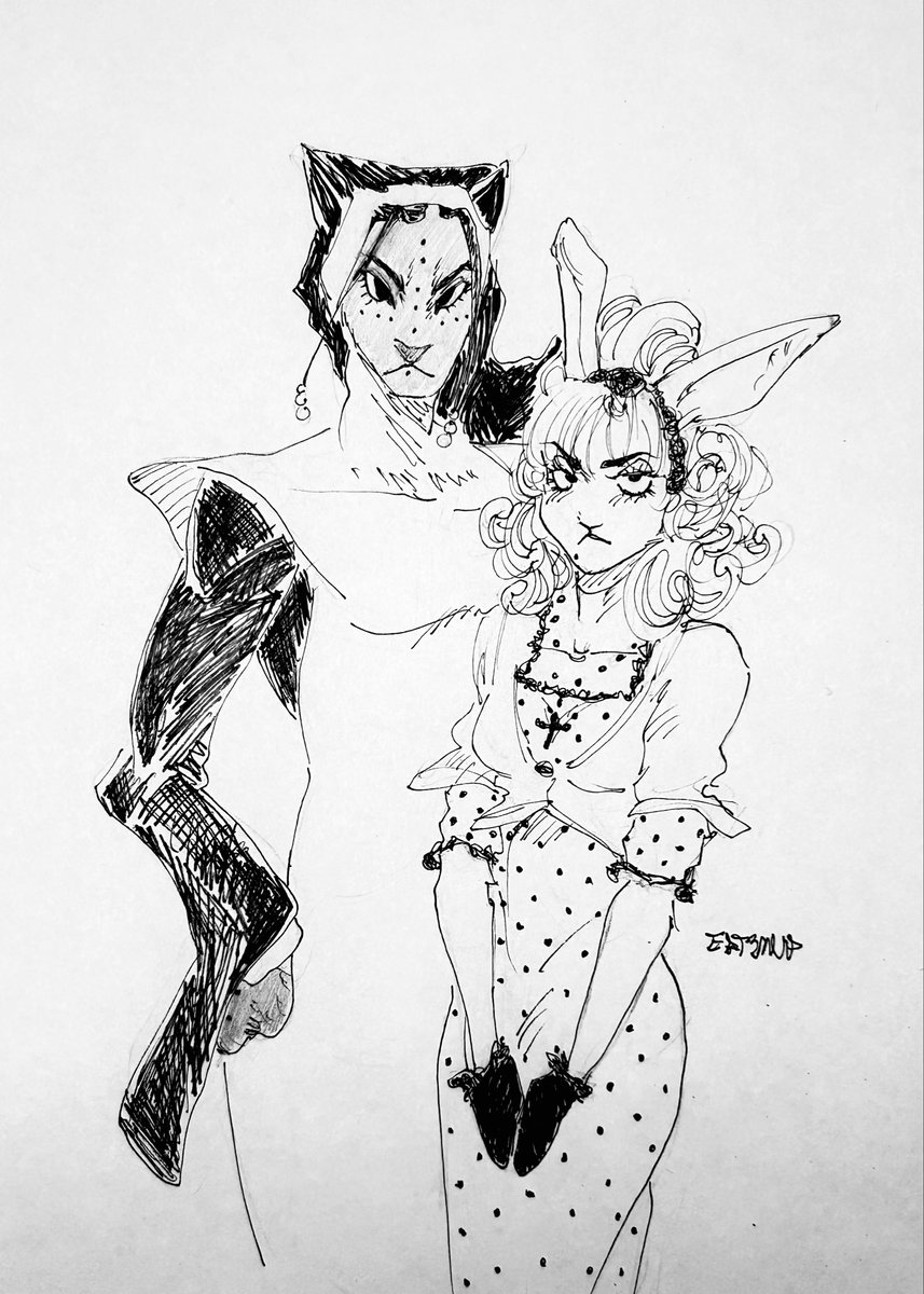 eat3m27409's tweet photo. Ocs drawn in beastars style 
#oc #beastars #ビースターズ https://t.co/b6bAiQVgFT