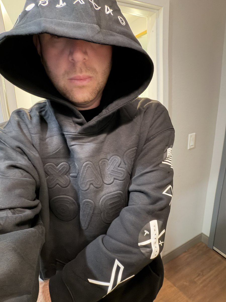 SjvTesla's tweet photo. #XTakeover 2026 is a wrap 🏁 Giga Texas, you were UNREAL. Thank you, fam! 🙌

Missed the booth? The @theXtakeover  Embossed Hoodie was $80 at the event, and now it's HALF OFF at $40 💥 Sizes S through 4XL while they last, and Smalls and 4XLs are almost gone 👀

🛒 https://t.co/rfypGMnbkE
#XTakeover #Tesla