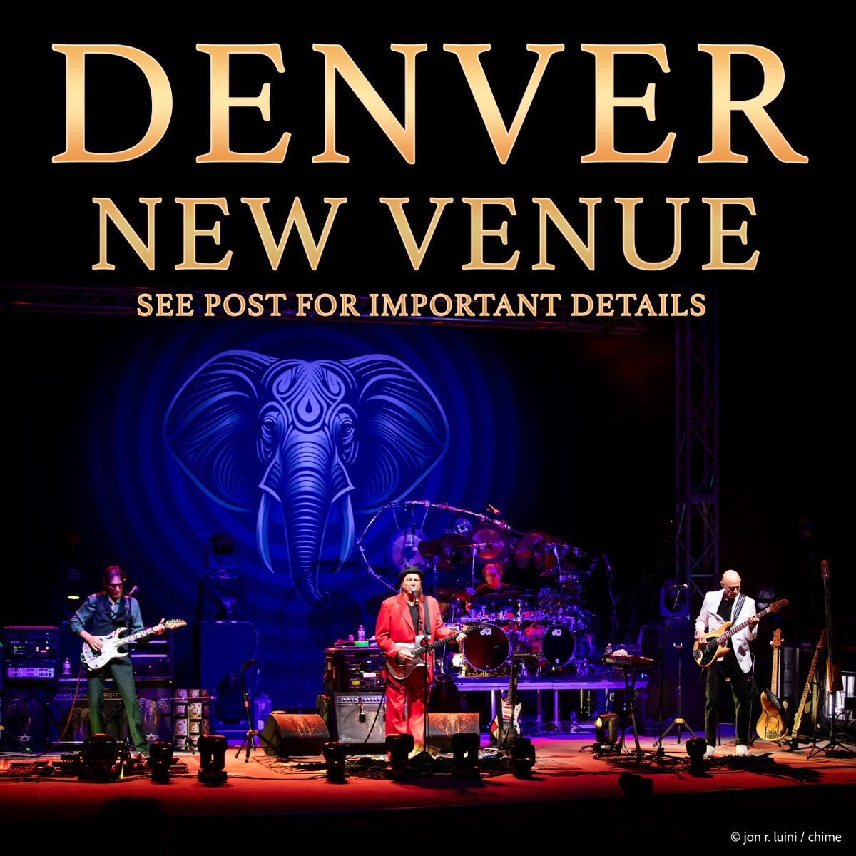 tonylevin's tweet photo. BEAT is still happening this Friday, October 16, now at the PACE Center in Parker.

Important: Tickets for Bellco cannot be transferred to the new venue. Please request a refund from wherever you originally bought them, then grab new tickets now.

https://t.co/jF2cs3jEXC https://t.co/t0QX4a4Znj