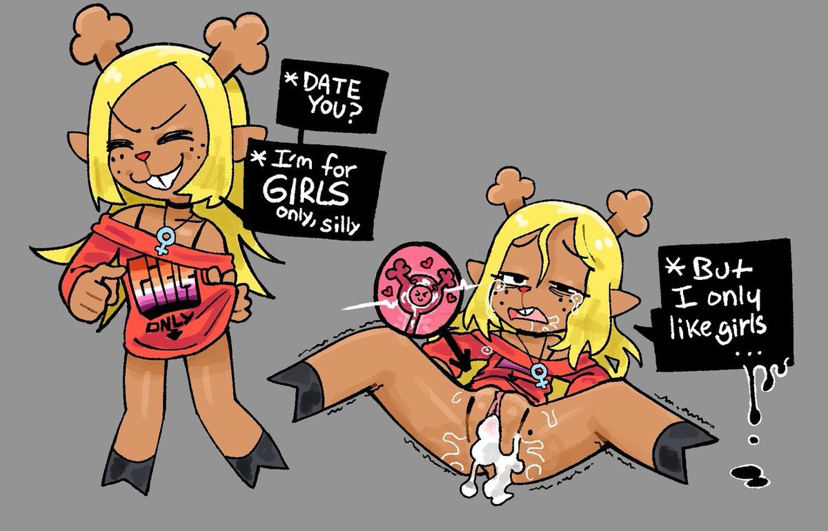 transtratoir's tweet photo. How to treat dykes 🥰 #dykebreaking #hentai #nolimits #horny #lesbian https://t.co/7ZL1O6Qy4b