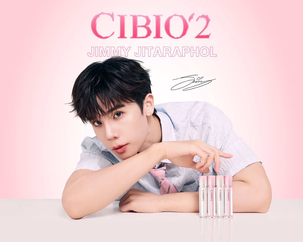 cibio2_official's tweet photo. ยินดีต้อนรับ “JIMMY” สู่ครอบครัว CIBIO’2 💋
พรีเซ็นเตอร์คนใหม่ที่จะมาร่วมเติมสีสันให้ทุกลุคสวยสมบูรณ์แบบ ทั้งลิปกลอสที่มอบความฉ่ำวาว และลิปแมตต์ที่มอบความสวยคมชัด 💄

Let’s make every look unforgettable. 💖

#CIBIO2 #CIBIO2LIPSERUM #CIBIO2xJIMMY #jimmyyjp_ https://t.co/kBnucDCzIu