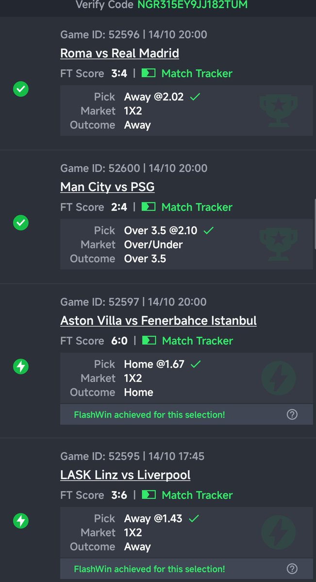 Bvxrmr1's tweet photo. Booom ✅✅✅✅✅✅✅✅✅✅✅✅✅✅
Congratulations 🎉🎉🎉🎉🎉🎉🎉🎉🎉🎉🎉 prediction won🎉

LINK 🖇️ https://t.co/bJxqNPF44o

#TrendingNow #trending #sportyforeverybody #Sportybetcode https://t.co/vRBXY9MVQZ
