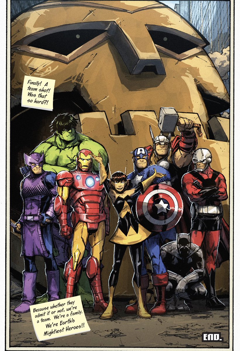 LetAvengers's tweet photo. I do think EMH really has the one of best ways of depicting The Avengers as family. https://t.co/8SPhlv4yDp