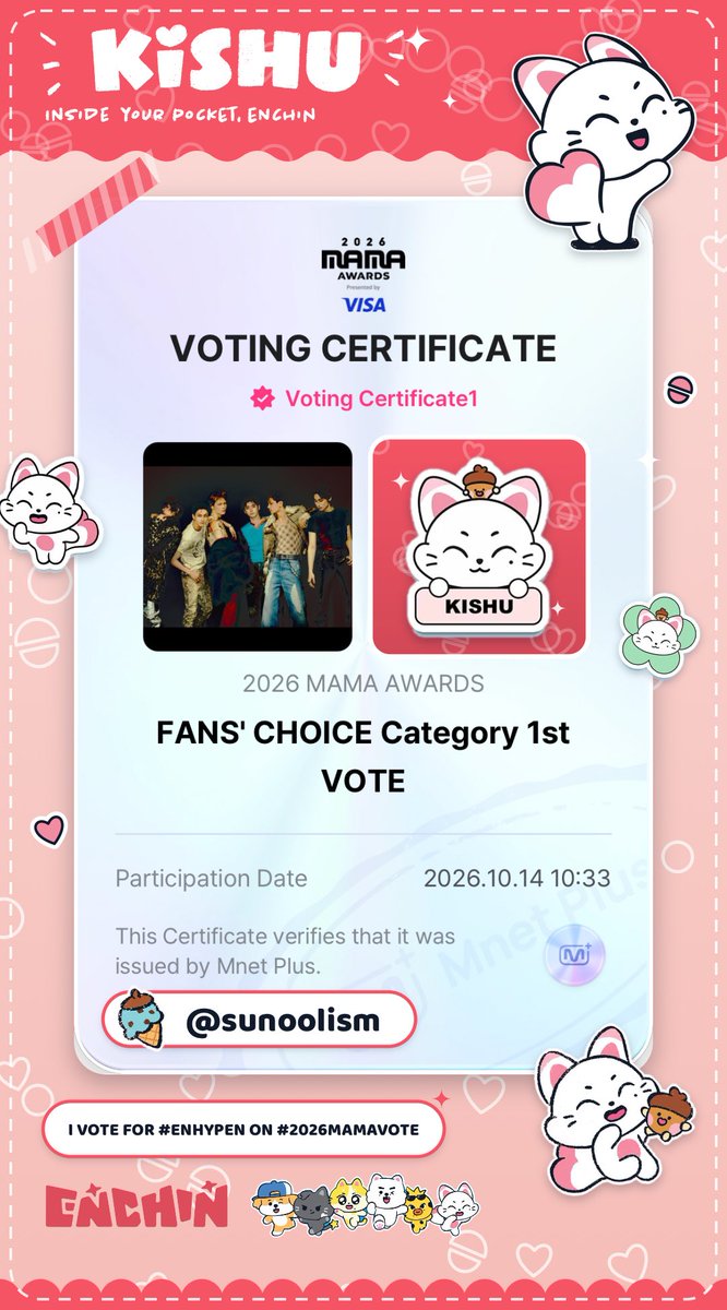 sunoolism's tweet photo. yesterdaych and todaych 🤞🏼

i vote for #ENHYPEN on #2026MAMAVOTE https://t.co/TbXm1Xra2c