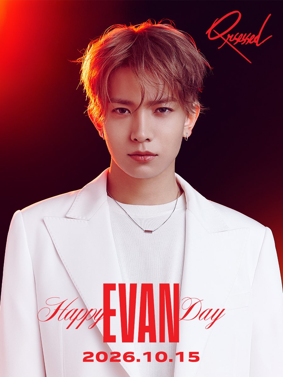 Qrsessed_jp's tweet photo. 𝑯𝑨𝑷𝑷𝒀 𝑬𝑽𝑨𝑵 𝑫𝑨𝒀 🎂❤️‍🔥

Your charm made every moment special.
Wishing you endless happiness!

With love, Qrsessed https://t.co/kcfa3M6ONb