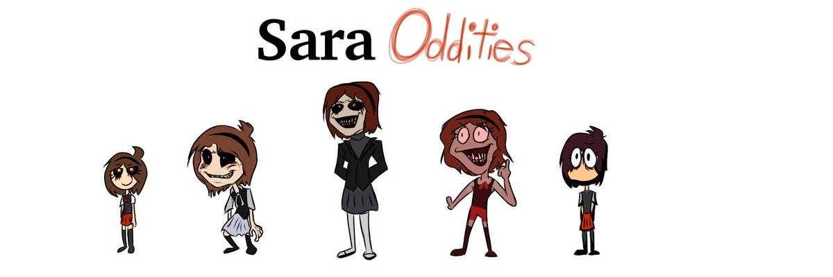 PYellowy's tweet photo. The Sara Oddities are presented, my only fan creation to Sara’s School Life: the Animation by @SSLTheAnimation https://t.co/vIFpd0584Y